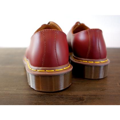 イングランド製 ドクターマーチン Dr.Martens 3ホール 3アイレット メンズ レディース VINTAGE 1461 OXBLOOD 12877601 QUILON made in ENGLAND 正規品｜shoe-go-shoe｜07