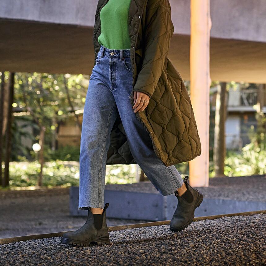 美品 Blundstone ブランドストーン ラグブーツ サイドゴア ヌバック BLUNDSTONE（ブランドストーン） Blundstone LUGBOOT ラグブーツ