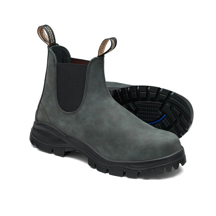 美品 Blundstone ブランドストーン ラグブーツ サイドゴア ヌバック BLUNDSTONE（ブランドストーン） Blundstone LUGBOOT ラグブーツ