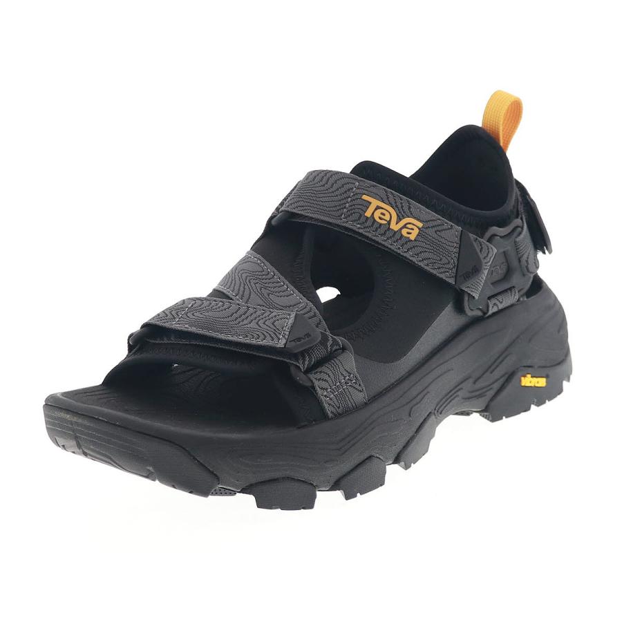 【ほぼ新品】テバ Teva グランドビューマックスサンダル　28センチ　黒 ハリケーン テバ グランドビュー マックス メンズ ストラップ サンダル
