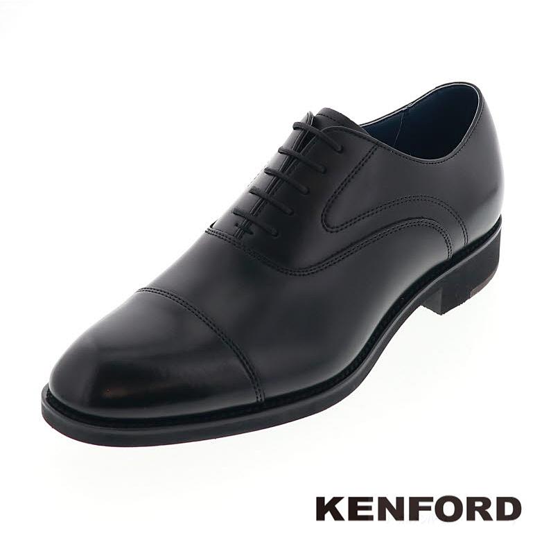 【極美品】ケンフォード ストレートチップ ビジネスシューズ 黒 27.0㎝ KENFORD KB48 ストレートチップ GORE－TEX ブラック