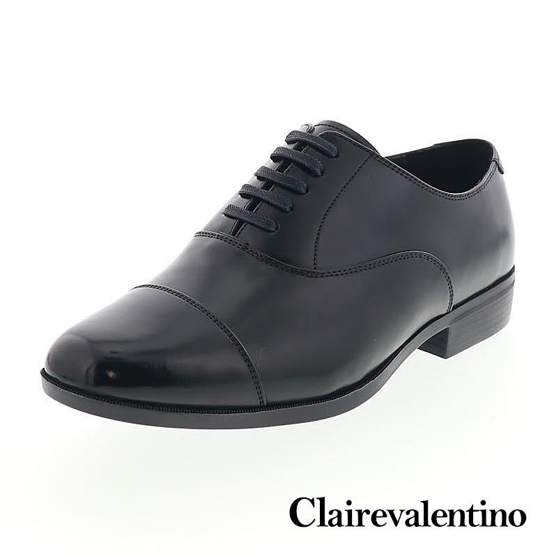 ビジネス・ドレスシューズ　黒　7サイズ（26センチ） Claire Valentino クリア バレンチノ メンズ ビジネスシューズ