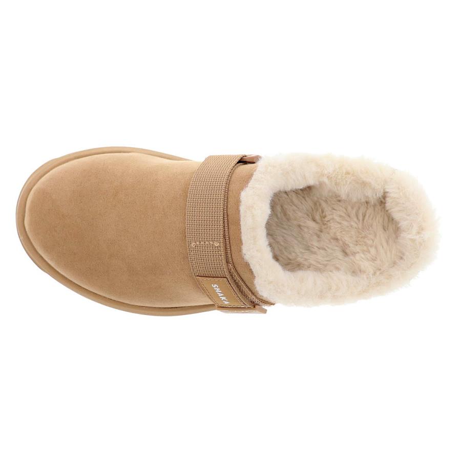 SHAKA（シャカ） スナッグ ボア ミュール GES チャンキー レディース