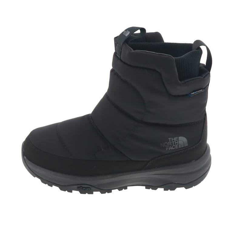 ノースフェイス THE NORTH FACE レディース ダウン ブーツ ヌプシ ブーティ ウォータープルーフ ニット ショート NF52274 TNFブラック 黒|shoemart|02
