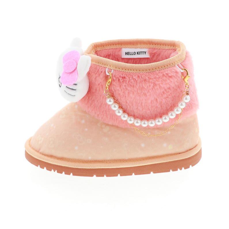 ハローキティ Sanrio サンリオ キティちゃん キッズ ブーツ ムートン調
