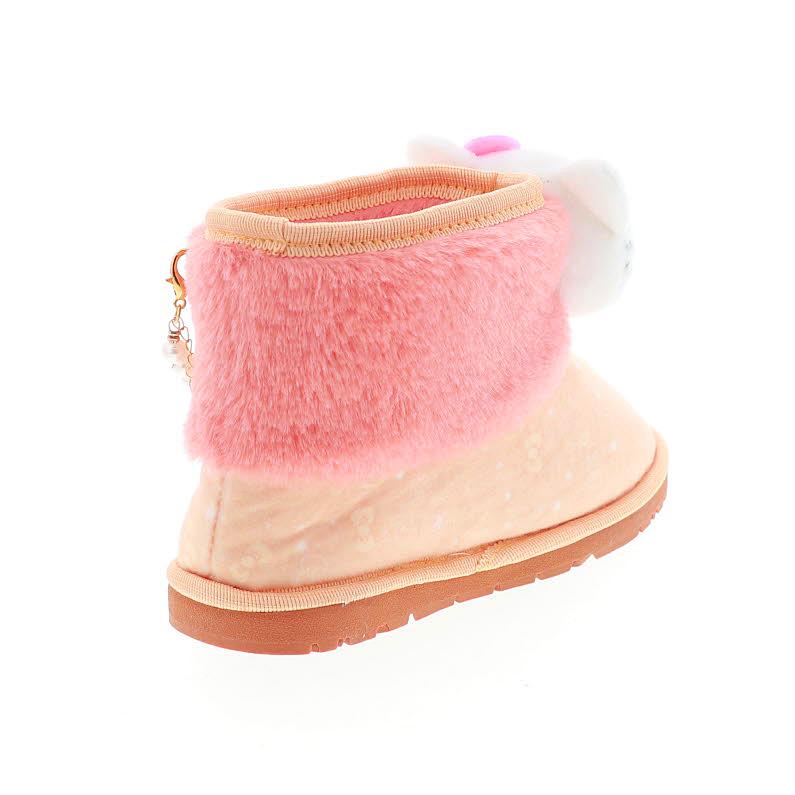 ハローキティ Sanrio サンリオ キティちゃん キッズ ブーツ ムートン調