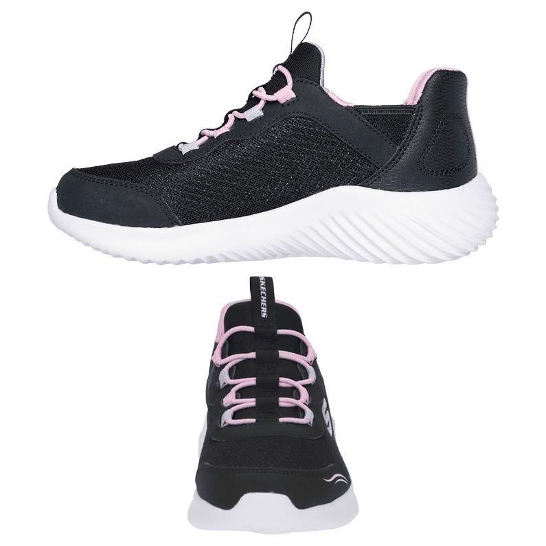 SKECHERS スケッチャーズ スリップインズ キッズ スニーカー 303585L BLK BLACK ブラックの画像