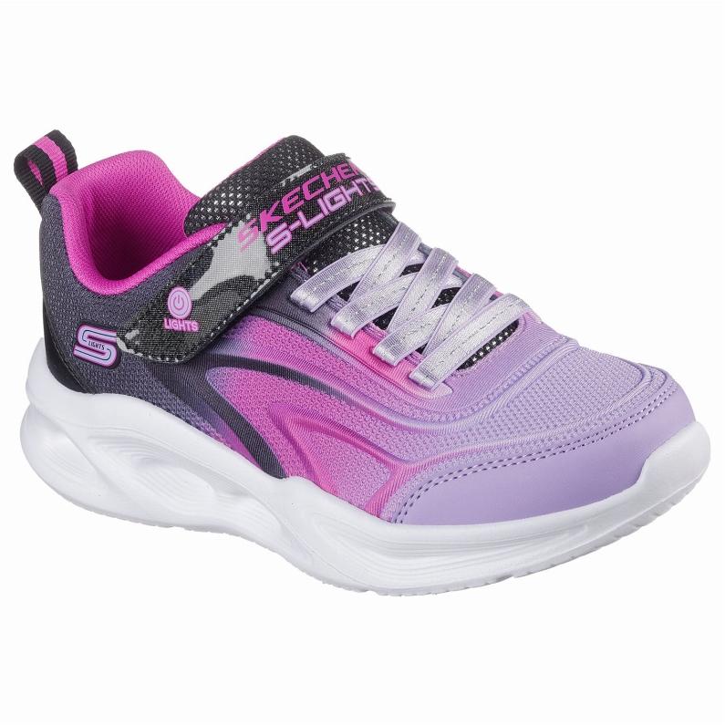 SKECHERS（スケッチャーズ） キッズ スニーカー 光る靴 ソラ グロー