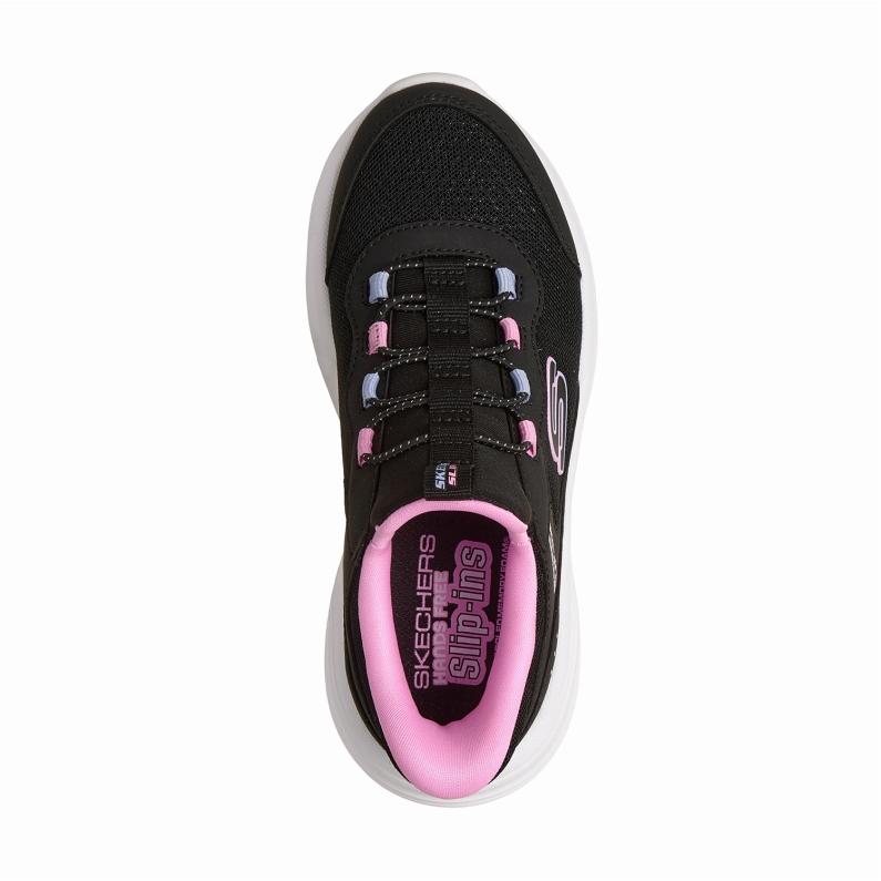 SKECHERS スケッチャーズ スリップインズ キッズ ジュニア スニーカー BOUNDER PRO 303690L BLK BLACK ブラックの画像