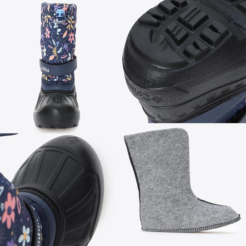 Columbia（コロンビア） ジュニア キッズ ブーツ ユース パウダーバグ