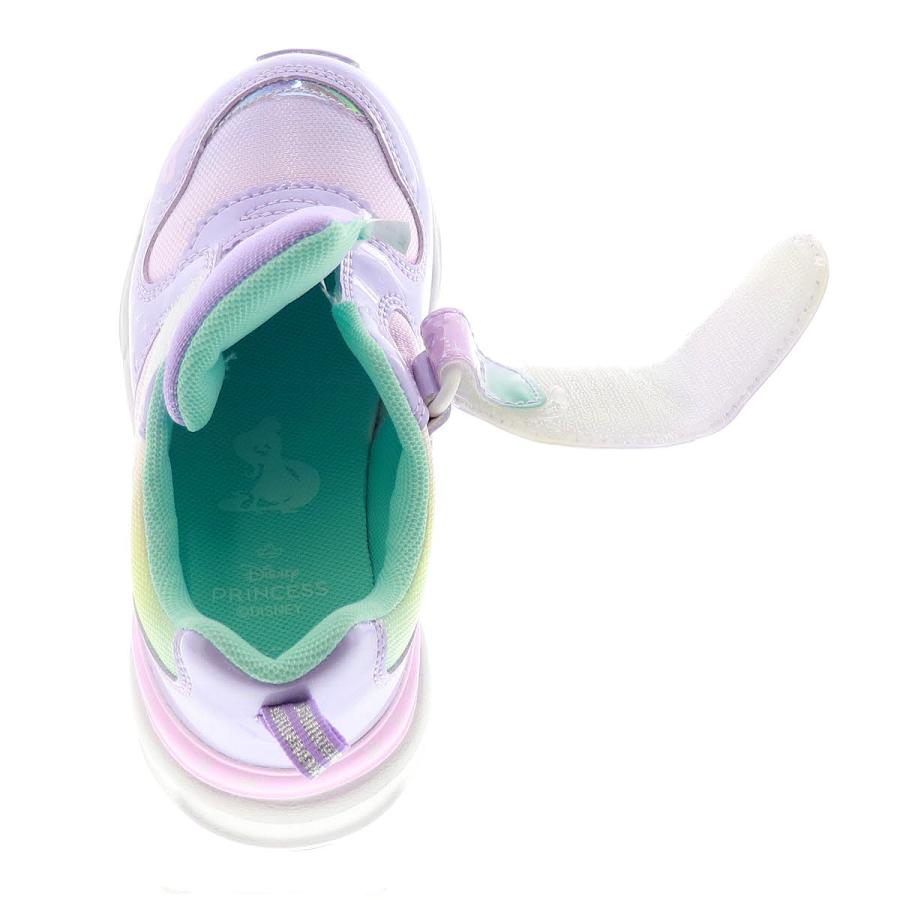 ディズニープリンセス キッズ スニーカー LEDシューズ 光る靴