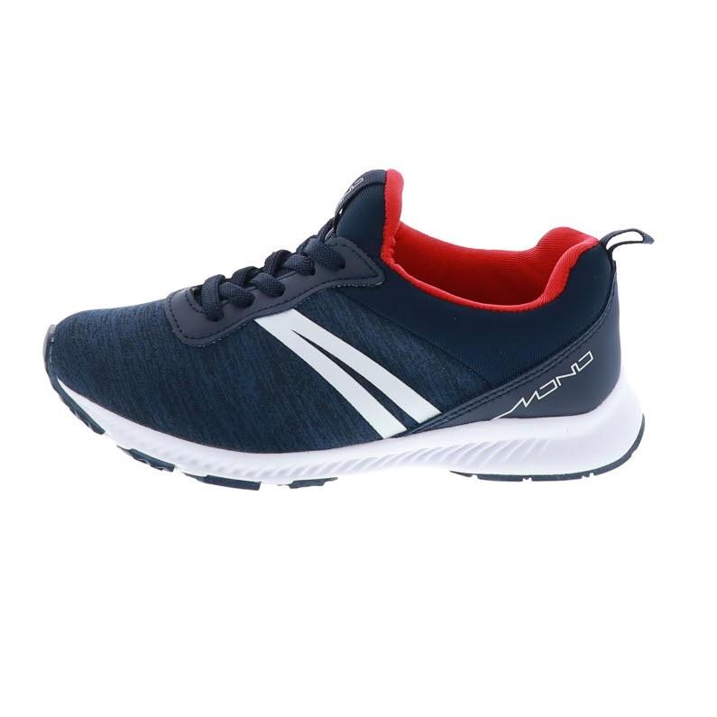 モノ Mono シューマートオリジナル キッズ ジュニア スニーカー スリッポン シューズ 運動靴 2e 軽量 Mn 901 ネイビー レッド 靴の シューマート 通販 Paypayモール