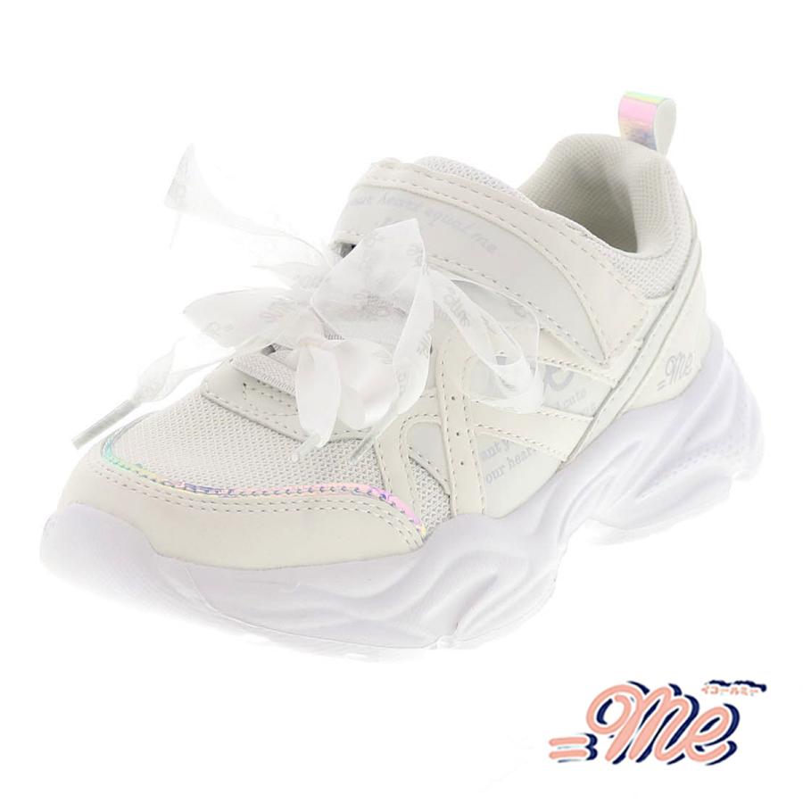 ME（イコールミー） キッズ スニーカー 2WAY リボン 厚底 軽量