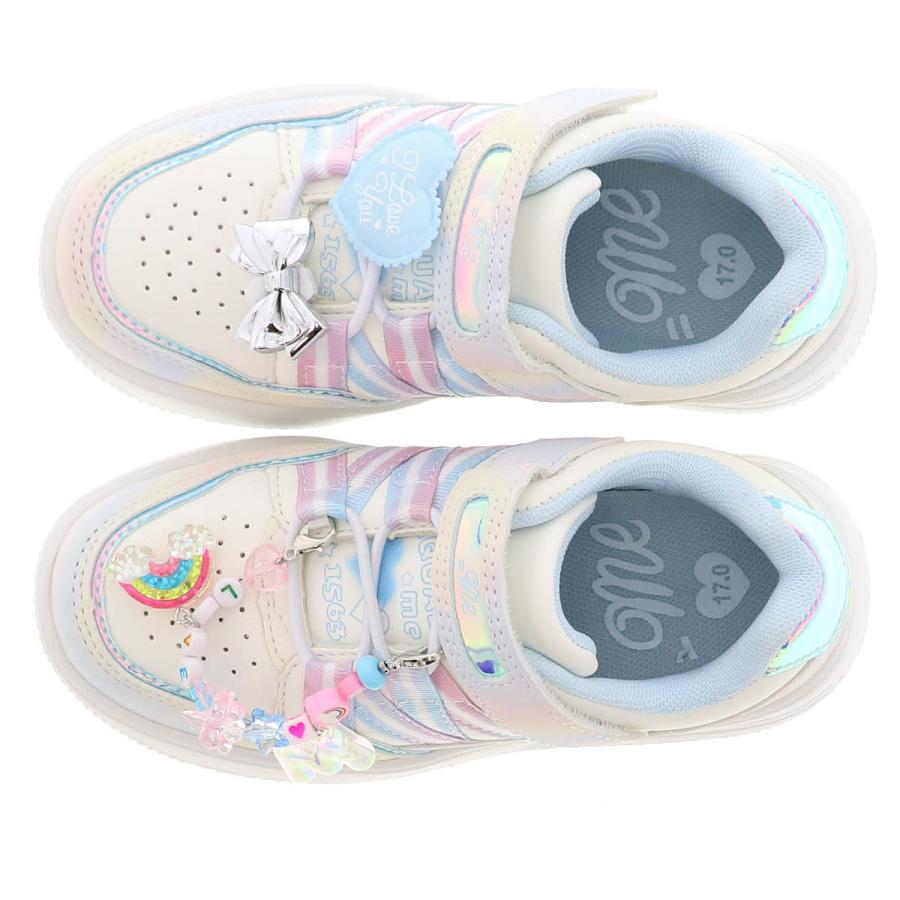 ME（イコールミー） キッズ スニーカー 厚底 軽量 ベルクロ ME-3794