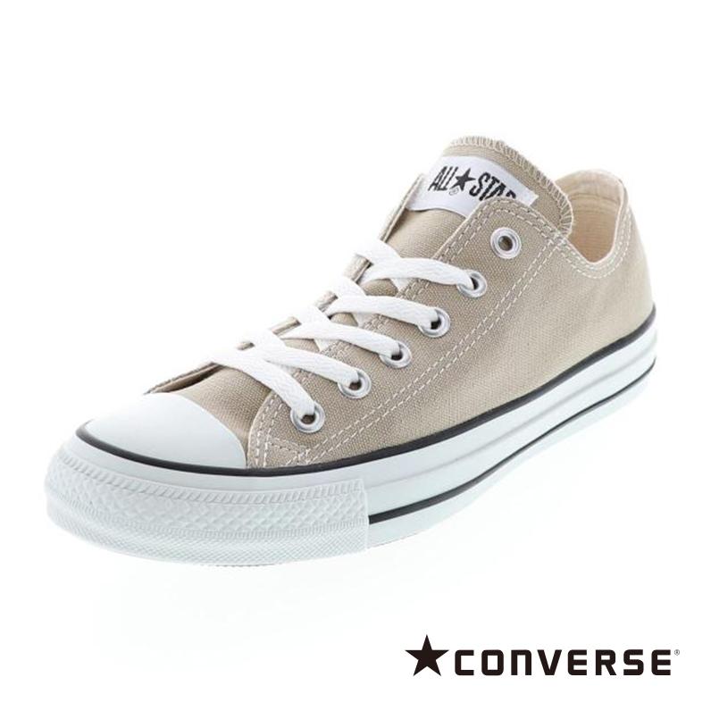 コンバース Converse メンズ スニーカー Canvas All Star Colors Ox キャンバス オールスター カラーズ ローカットスニーカー ベージュ Asカラーズox Bg 靴のシューマート 通販 Paypayモール