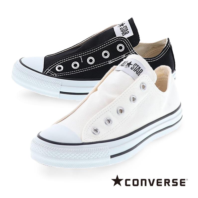 コンバース オールスター スリップ 3ox レディース スニーカー Converse All Star Sli 3ox ローカット スリッポン キャンバス レッド ブラック ホワイト 靴のシューマート 通販 Paypayモール