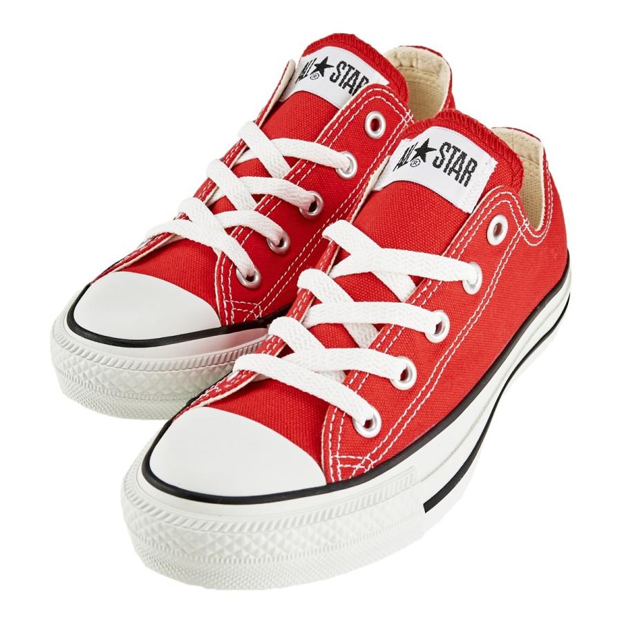 Converse コンバース キャンバスオールスター レディース スニーカー ローカット 赤 レッド Canvas All Star Ox Rd 靴のシューマート 通販 Paypayモール