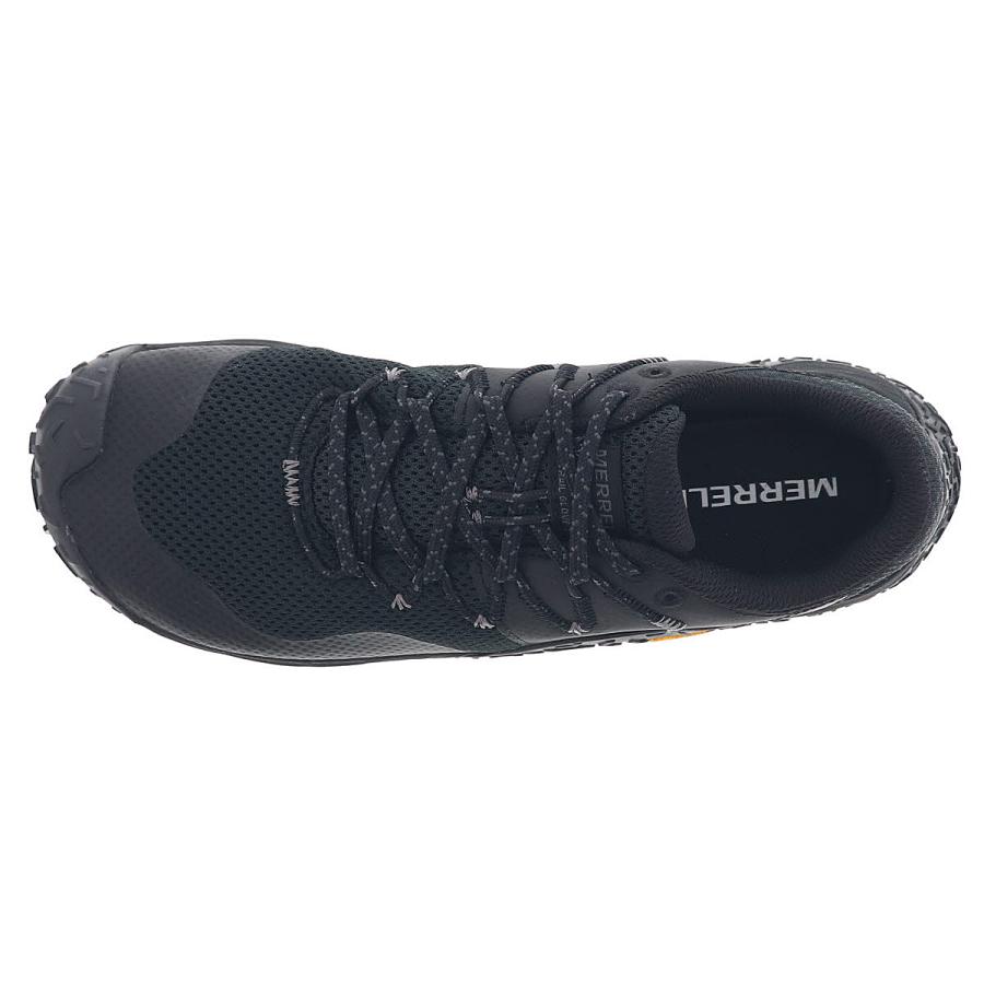 メレル メンズ トレイル グローブ 7 ベアフットシューズ トレーニング ランニング 運動靴 MERRELL TRAIL GLOVE 7 J037151 BLACK/BLACK ブラックの画像