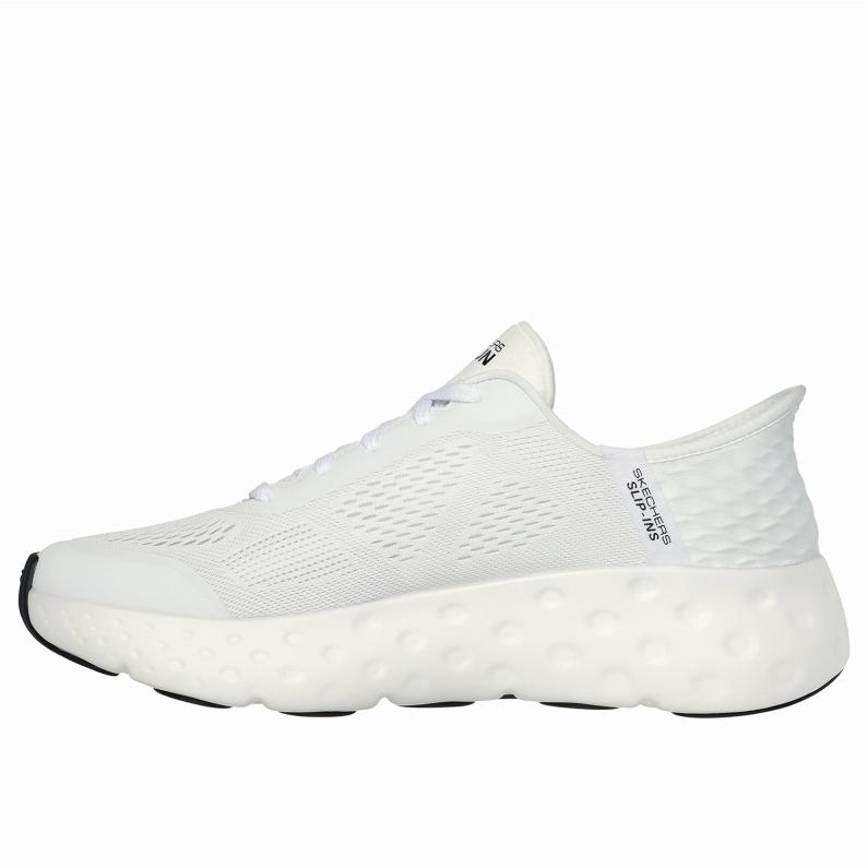 スケッチャーズ スパイクシューズ ホワイト/グレー SKECHERS（スケッチャーズ） メンズ スニーカー スリップインズ