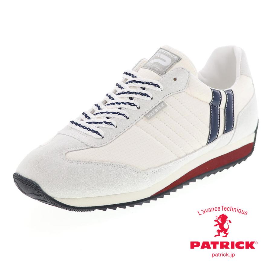 PATRICK パトリック MARATHON-CHECK マラソン・チェック WHT ホワイト 返品交換送料無料 PATRICK（パトリック） マラソン チェック メンズ スニーカー