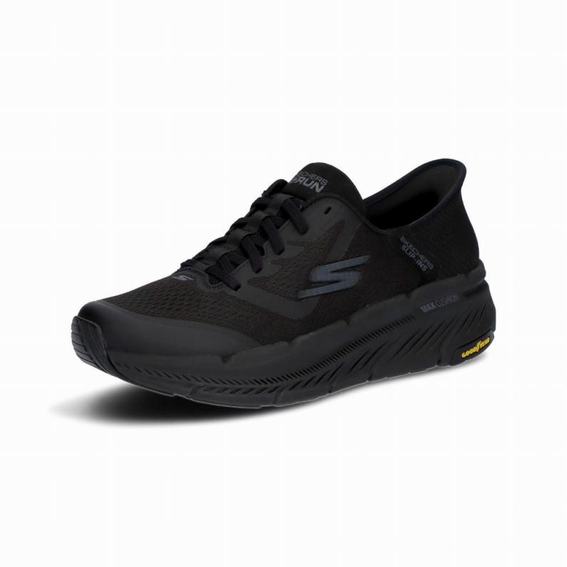 【44】SKECHERS ブラック スニーカー SKECHERS（スケッチャーズ） メンズ スニーカー スリップインズ