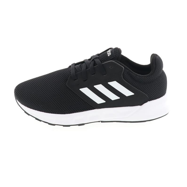 アディダス レディース スニーカー ローカット ランニング シューズ ショウザウェイ W Fx3623 運動靴 通勤 通学 軽量 メッシュ 黒 白 ライン 22 5cm 25 0cm 靴のシューマート 通販 Paypayモール
