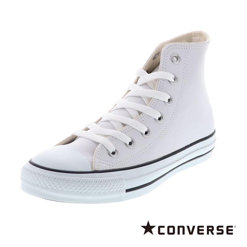 コンバース Converse レディース スニーカー ハイカット Lea All Star Hi レザー オールスター ハイ ホワイト 白 レザーas Hi Wh 靴のシューマート 通販 Paypayモール