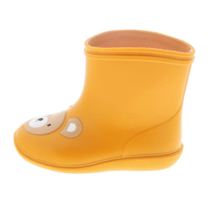 キッズブーツ ベビーブーツ レインブーツ 長靴 子供靴 男の子 女の子 こども 通学 通園 Bg 6000 イエロー くま 13 0cm 15 0cm 靴のシューマート 通販 Paypayモール