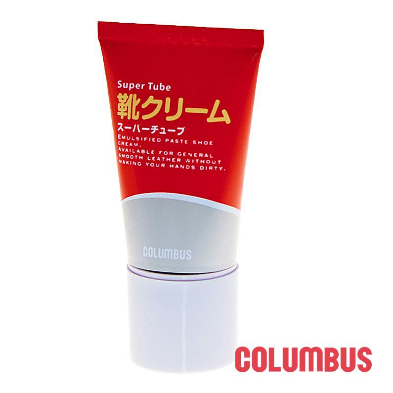 靴クリーム チューブ入り Colombus コロンブス スーパーチューブ 靴用の保革剤 無色 50g 靴のシューマート 通販 Paypayモール