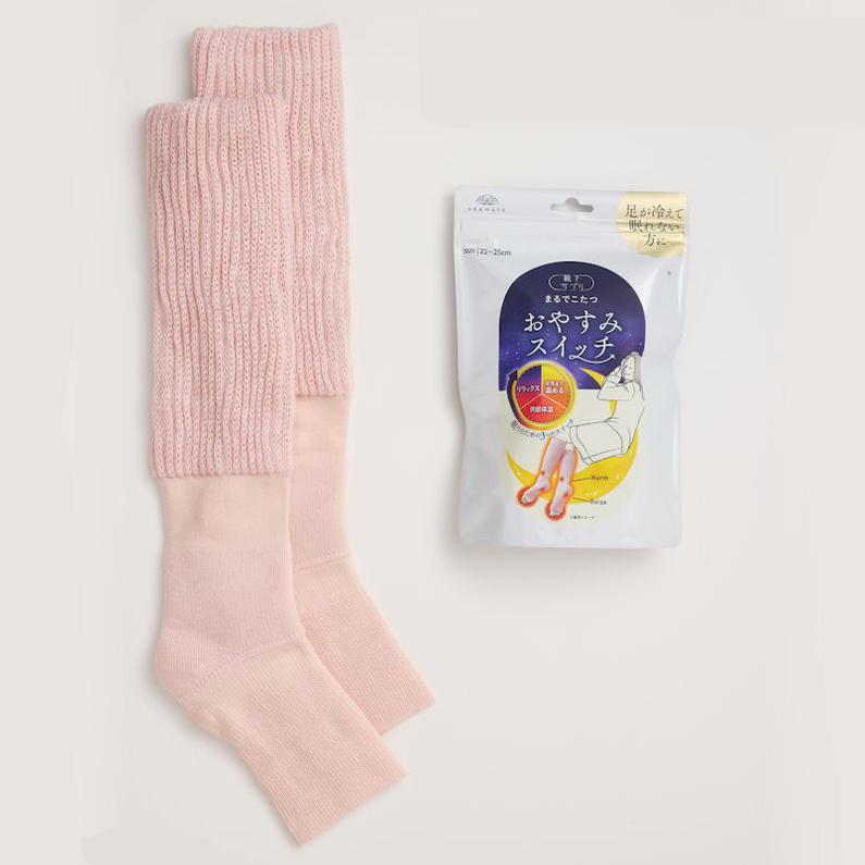 オカモト 靴下サプリ まるでこたつ おやすみスイッチ レディース