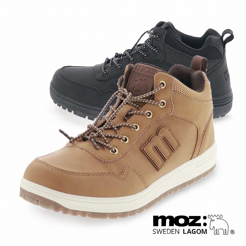moz（モズ） 靴 MOZ 5675 メンズ スニーカー ブーツ ミッドカット 防水