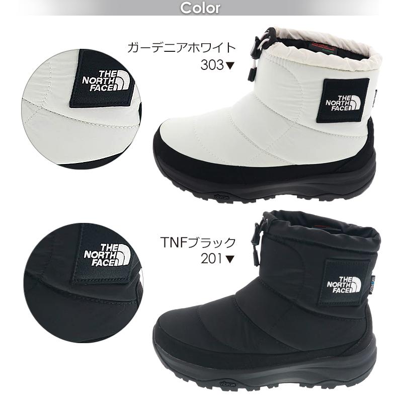 ノースフェイス レディース ブーツ ヌプシ ブーティ WP ロゴ ショート 