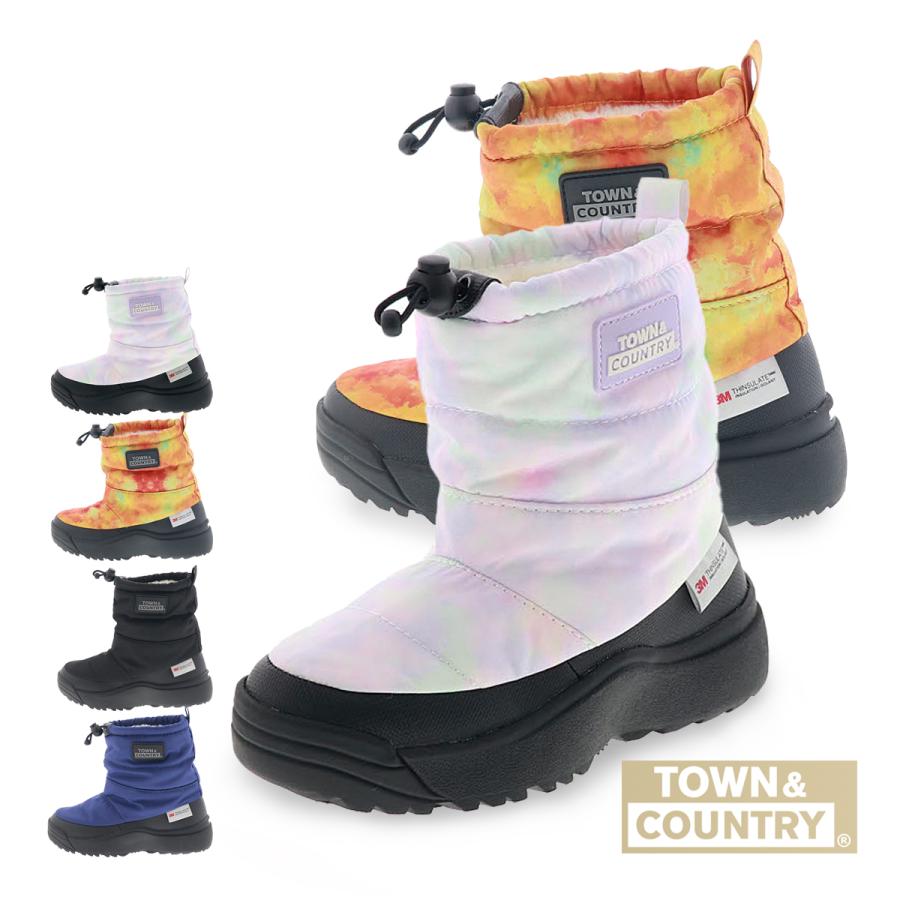 タウン&カントリー キッズブーツ ジュニア 防水ブーツ 子供靴