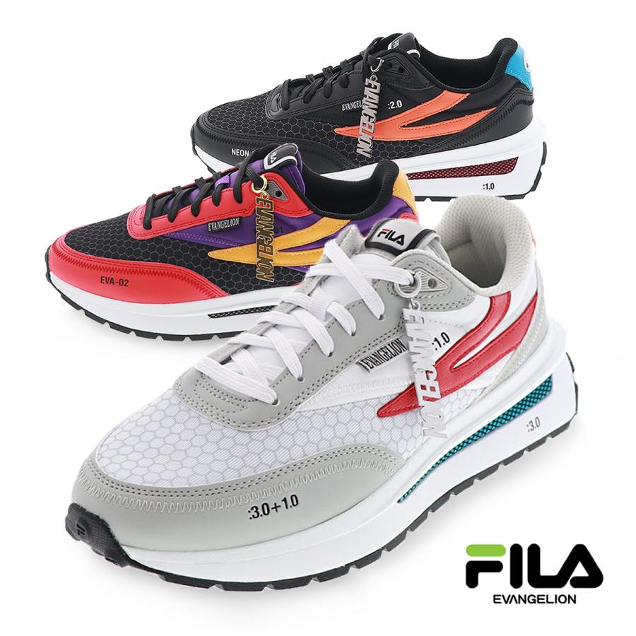 エヴァンゲリオン 限定コラボ RADIO EVA フィラ FILA メンズ