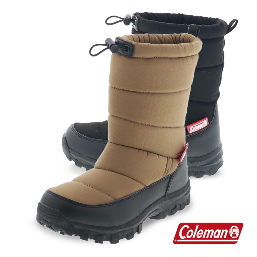 ③滑れる状態で発送 使用済ジュニア用138cm＋ブーツサイズ選べる ポールおまけ Coleman（コールマン） キッズ ブーツ ジュニア 防水ブーツ スノー