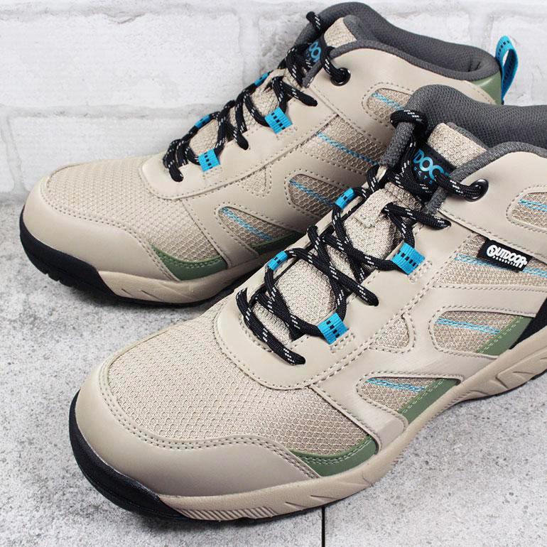 OUTDOOR PRODUCTS（アウトドアプロダクツ） 防水スニーカー ミッド