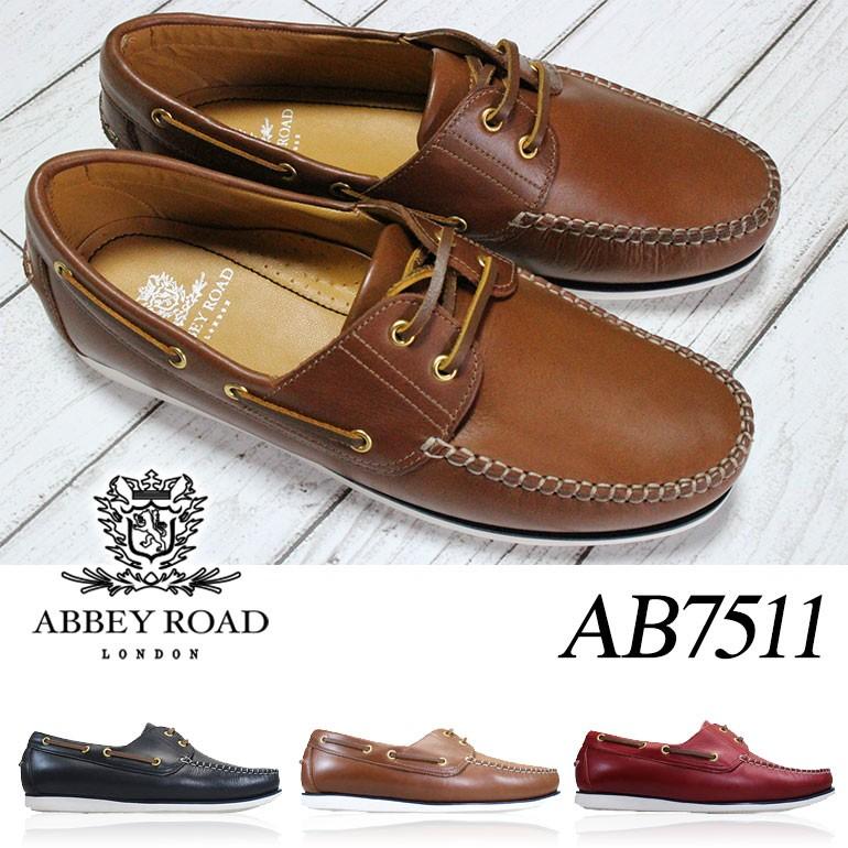アビーロード メンズ デッキシューズ Ab7511 レッド ブラウン ネイビー 25 0cm 27 0cm Mdr0023 シューズパーク ビースタイル 通販 Yahoo ショッピング