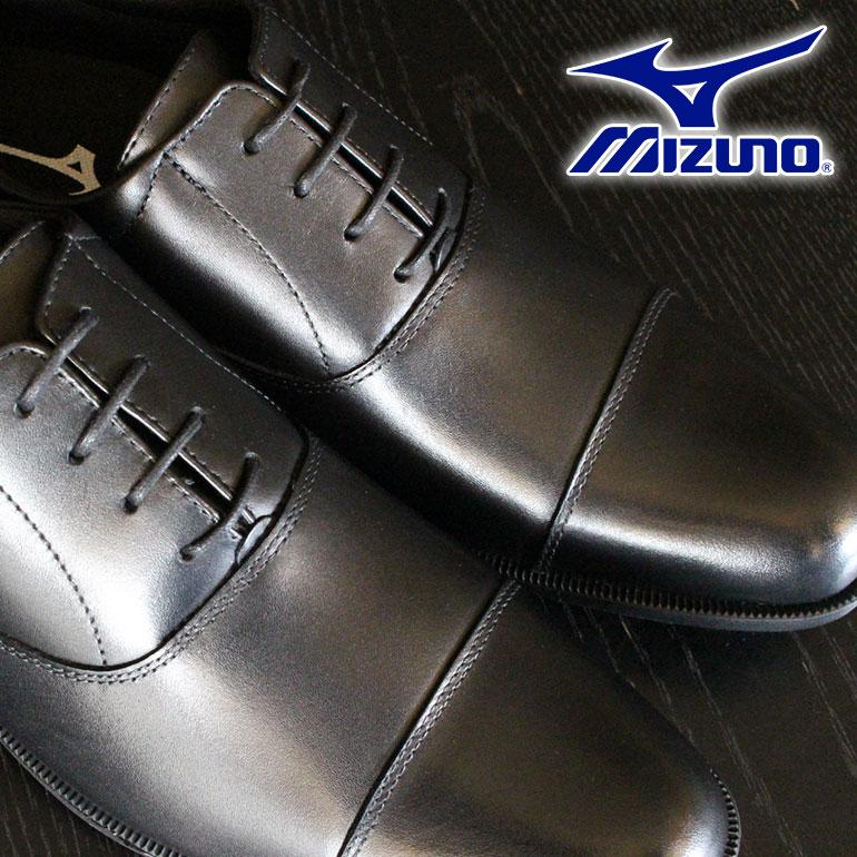 ミズノ ビジネスシューズ B1gm01 09 エクスライト St メンズ ブラック 紳士靴 ウォーキングシューズ 黒靴 本革 冠婚葬祭 3e相当 幅広 ランキング総合1位