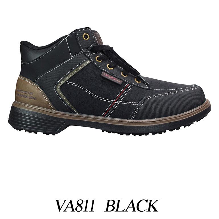 ハンズフリーシューズ ヴァンスポーツ 防水スニーカー メンズ VA-811
