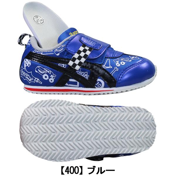 アシックス スクスク アイダホベビー カーズ スニーカー 1144a186 ベビー ブルー レッド 14 0cm 15 5cm 靴ショップやまう 通販 Paypayモール
