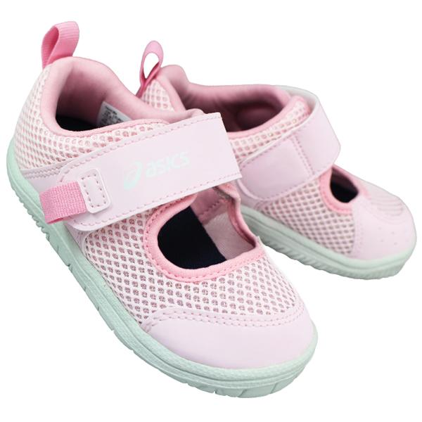 ベビーシューズ アシックス スクスク MESHOES BABY 1144A364 ブルー ピンク ブラック 14cm〜16cm ベビー キッズ サマーシューズ 子供靴 赤ちゃん靴｜shoeparkkaminari｜08