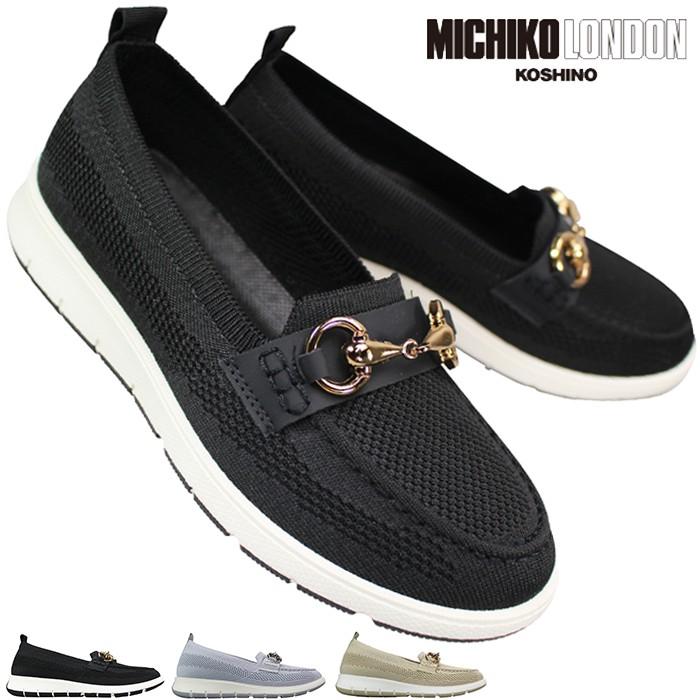MICHIKO LONDON（ミチコロンドン） カジュアルシューズ M3480 ブラック