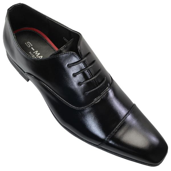 S-MAKE（エスメイク） S-MAKE 1ビジネスシューズ メンズ 200 ブラック