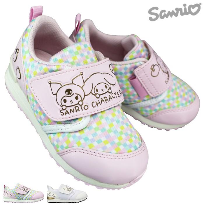 サンリオ　　女の子　くつ　シューズ MoonStar（ムーンスター） サンリオ スニーカー キッズ 女の子 光る靴