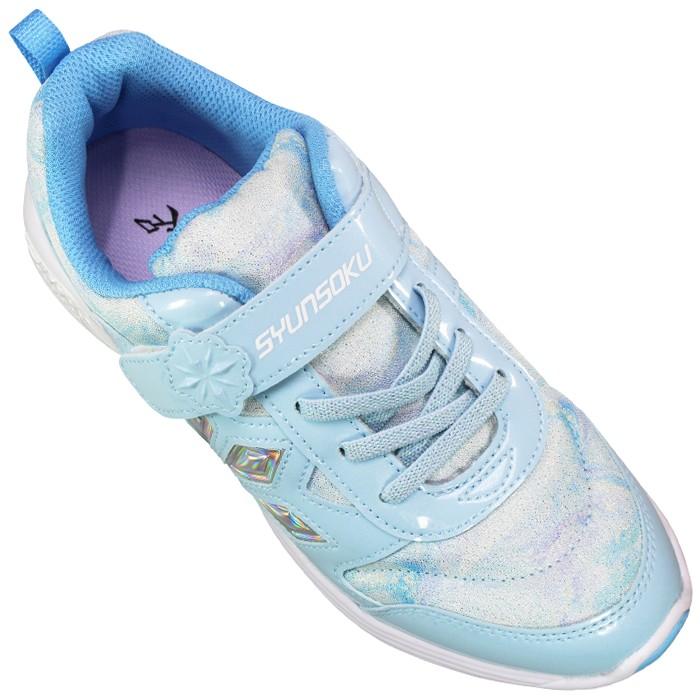 瞬足 スニーカー LC844 シュンソクビット LEC8440 サックス