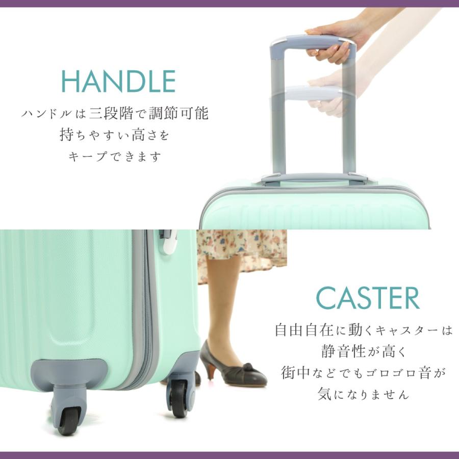 スーツケース 3サイズセット SS,S,M サイズ 機内持ち込み 超軽量