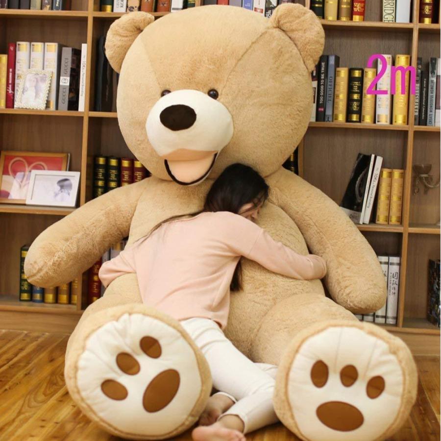 ぬいぐるみ 大きい 特大 7カラー 6サイズ くま テディベア 可愛い熊 動物 くまぬいぐるみ クマ抱き枕 お祝い ふわふわ プレゼント
