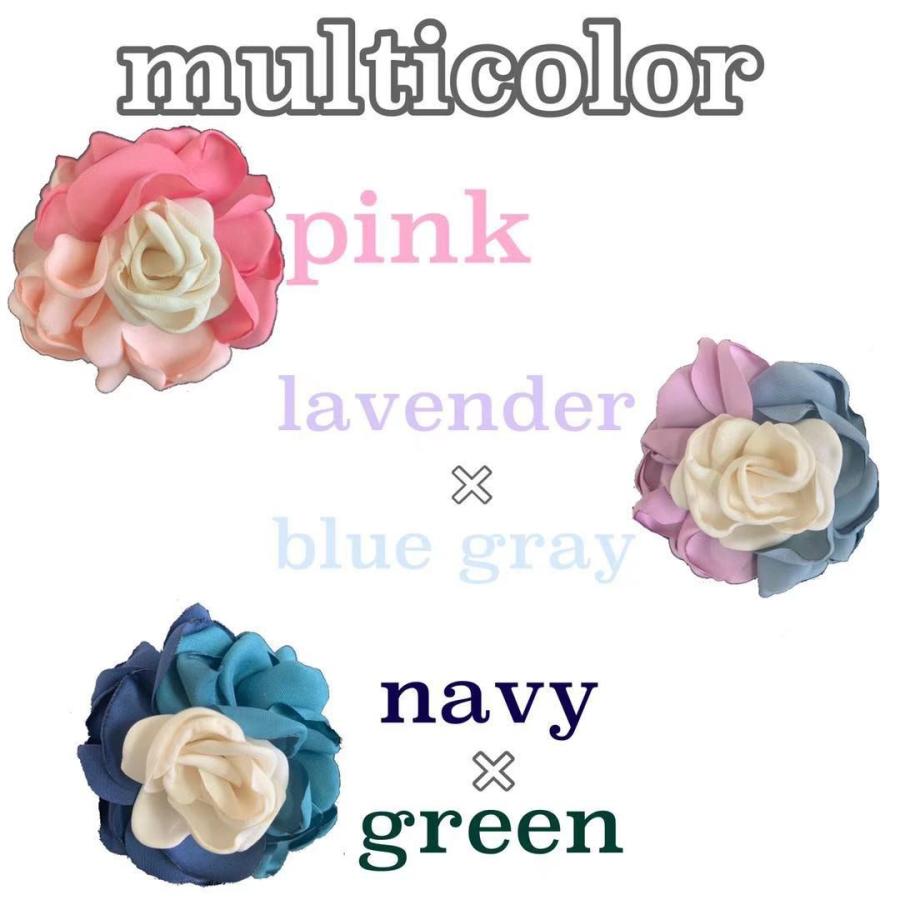 ヘアクリップ フラワー バンスクリップ ヘアアクセサリー ばら バラ