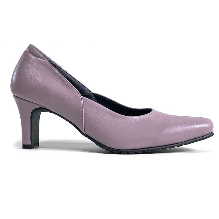 本革 パンプス 痛くない 卒業式 靴 入学式 3E 幅広 甲高 通勤