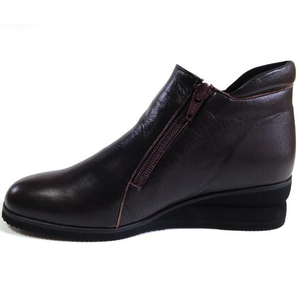 ショートブーツ レディース サイドゴア ブーツ 3E 本革 靴 婦人靴